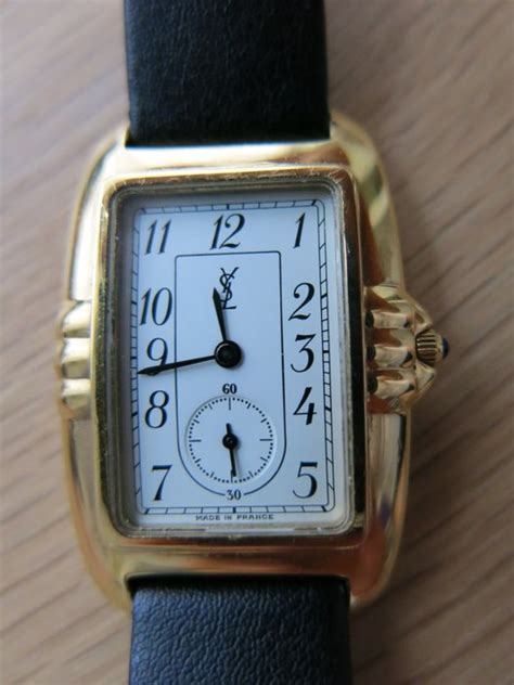 orologio yves saint laurent anni 90|Orologio Vintage YSL New Old Stock. Nuovo.Code 358157. Yves .